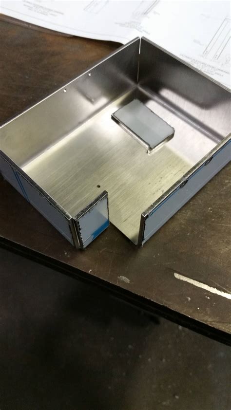 making a stainless steel box|make your own sheet metal box.